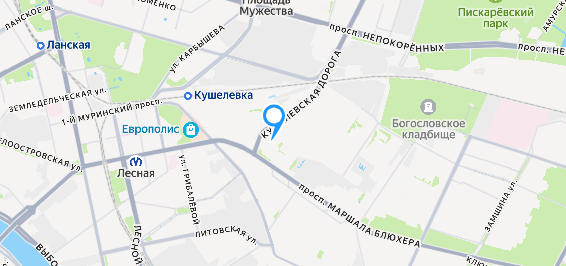 Карта проезда